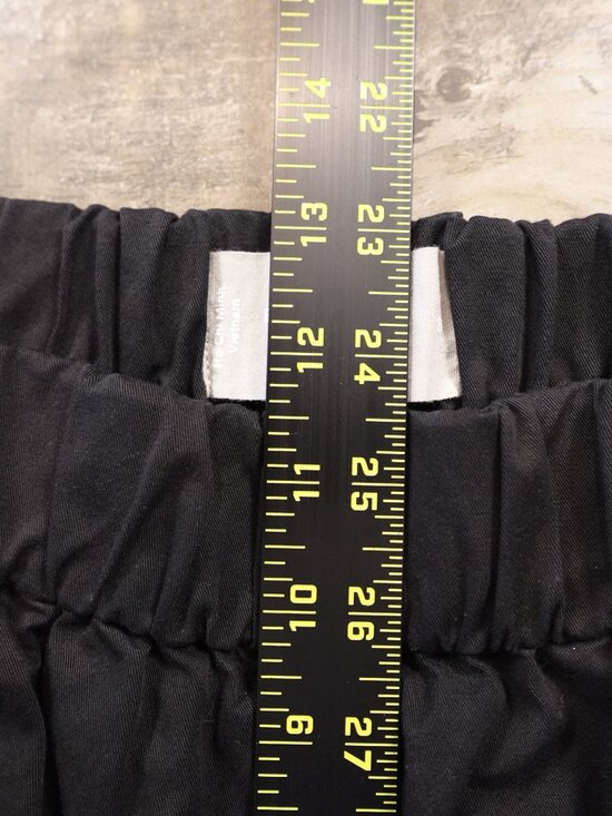 Everlane The Easy Pant Women’s 8 Black Organic Cotton Relaxed Fit - Picture 6 of 14